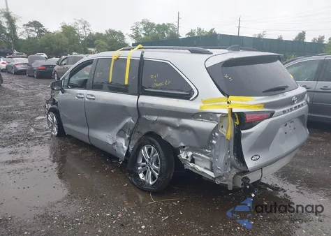 2023 Toyota Sienna Xse из США, поврежденный, VIN 5TDDSKFC8PS106342